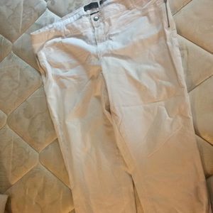 Never been worn skinny fit white pants